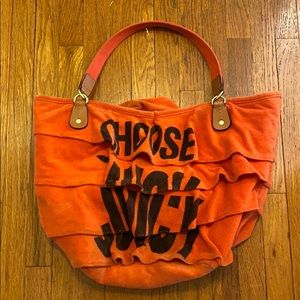Juicy Couture ruffle tote